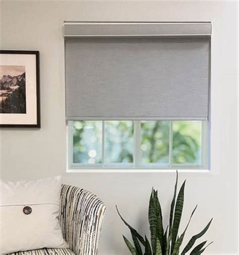 Customize your magic fit roller shade with motorization - convenience at the touch of a button
